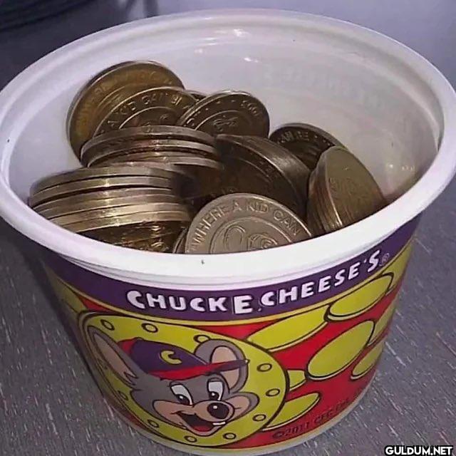 AND AMRE CAN CHUCKE CHEESE'S