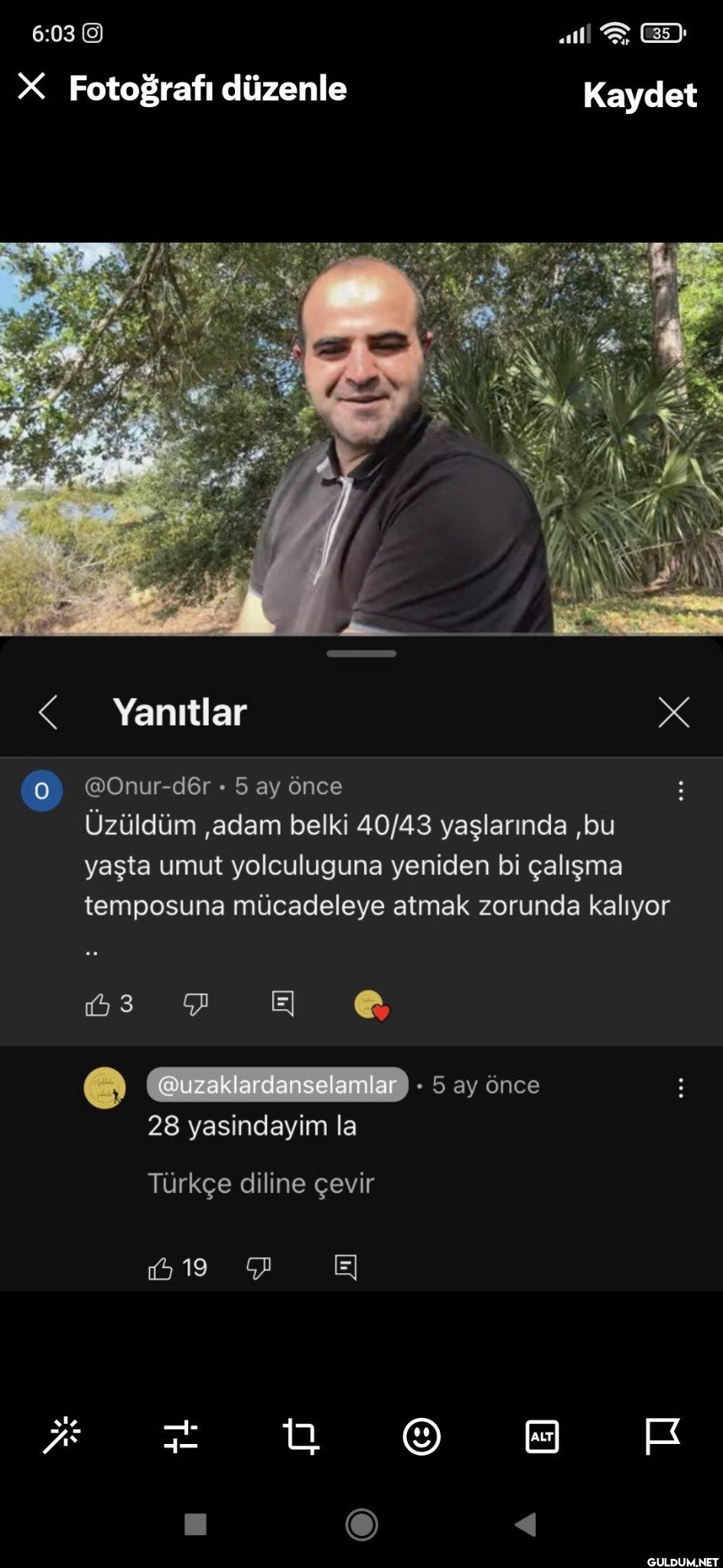 6:03 O 35 × Fotoğrafı...