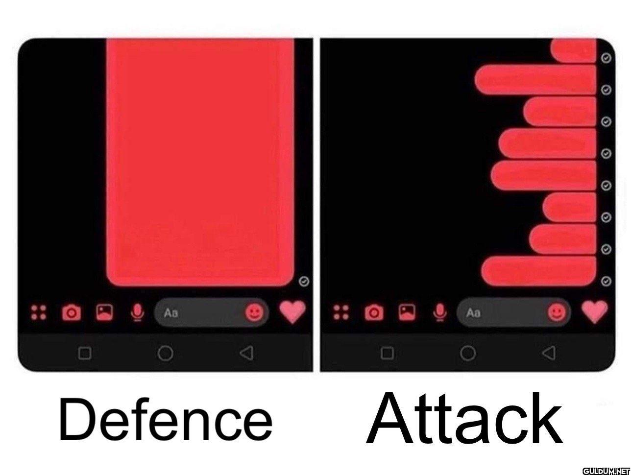 Aa Aa Defence Attack Ο O © O ©