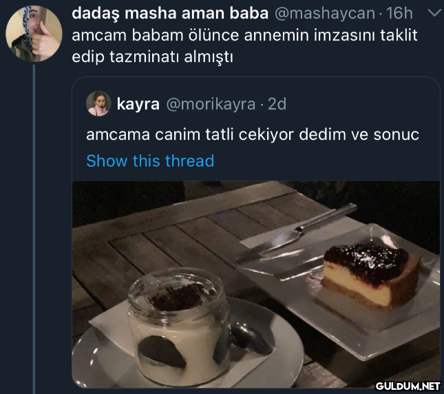 dadaş masha aman baba...