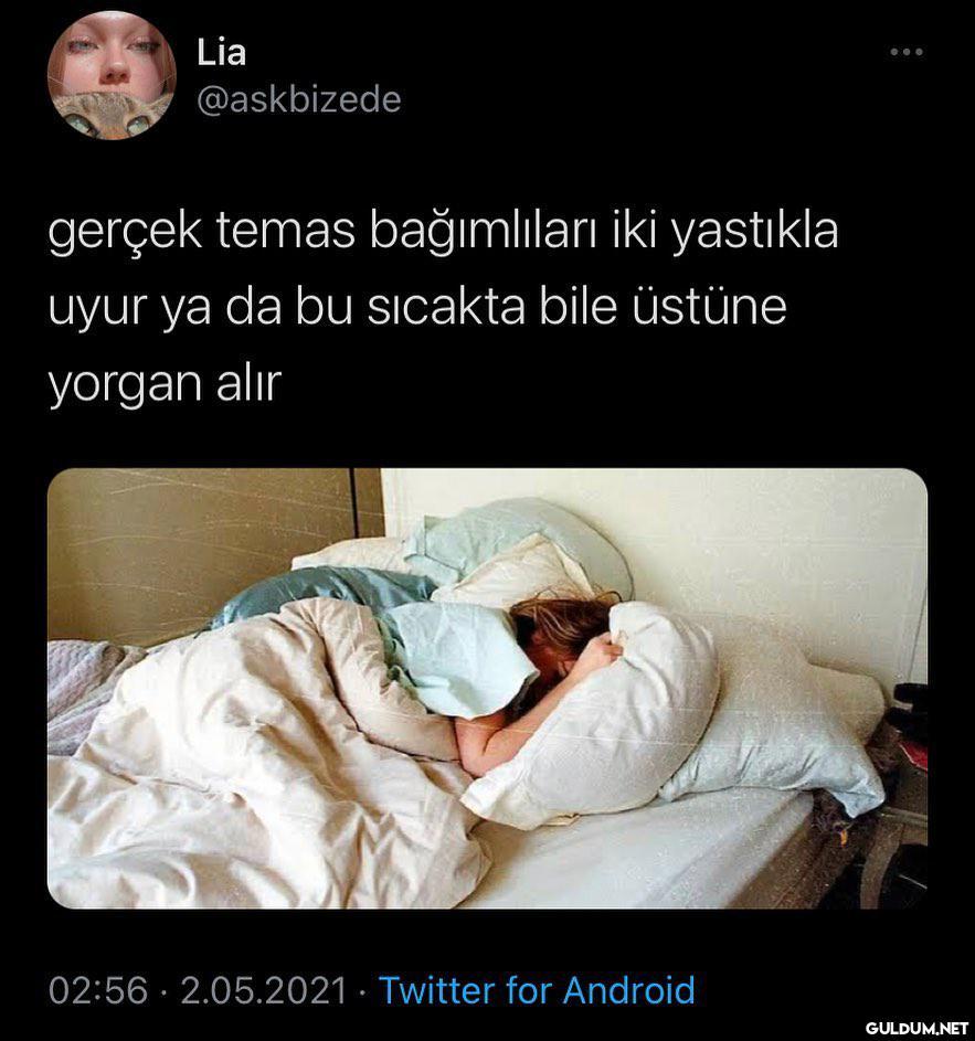yorgan olmayınca kendımı...
