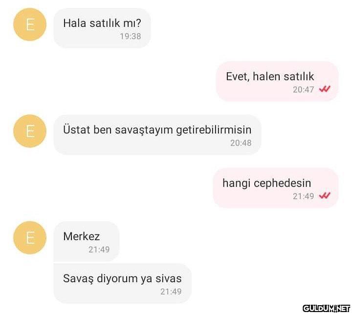 frekans..  E Hala satılık...