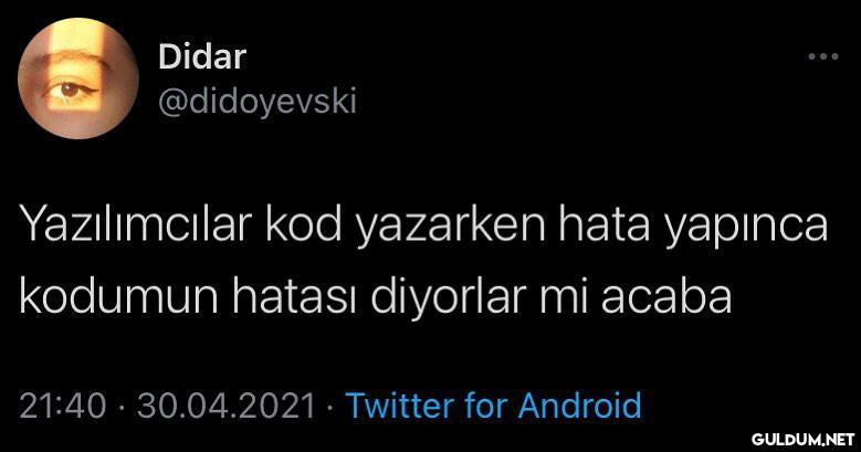 Didar @didoyevski...