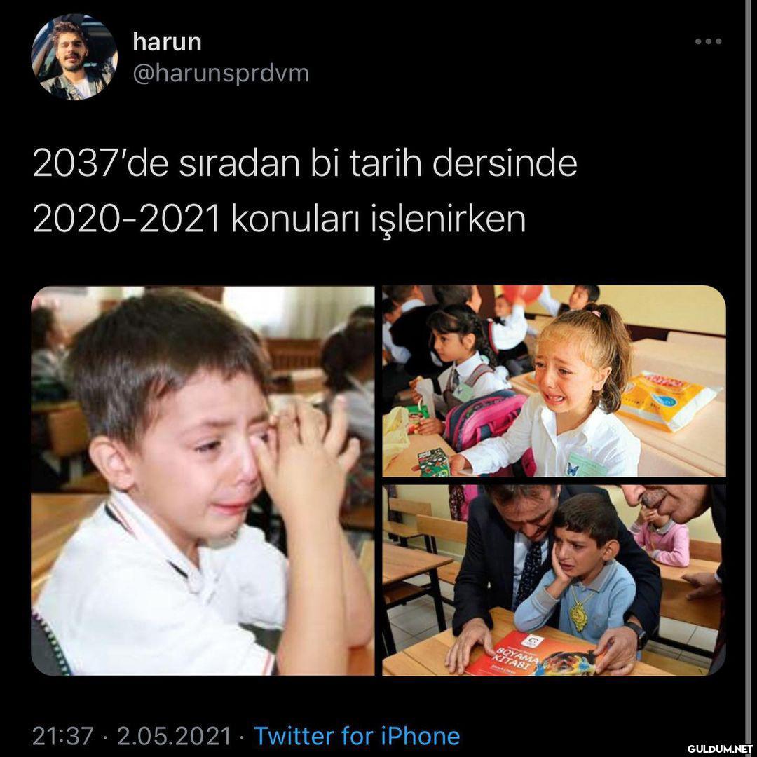 harun @harunsprdvm 2037'de...
