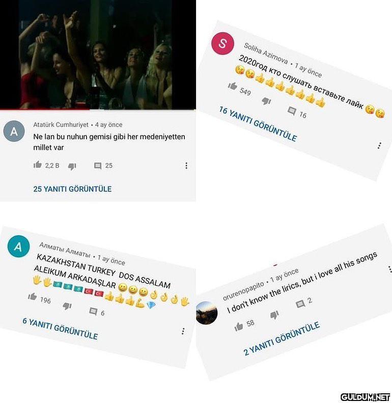 tarkan dudu şarkısına...