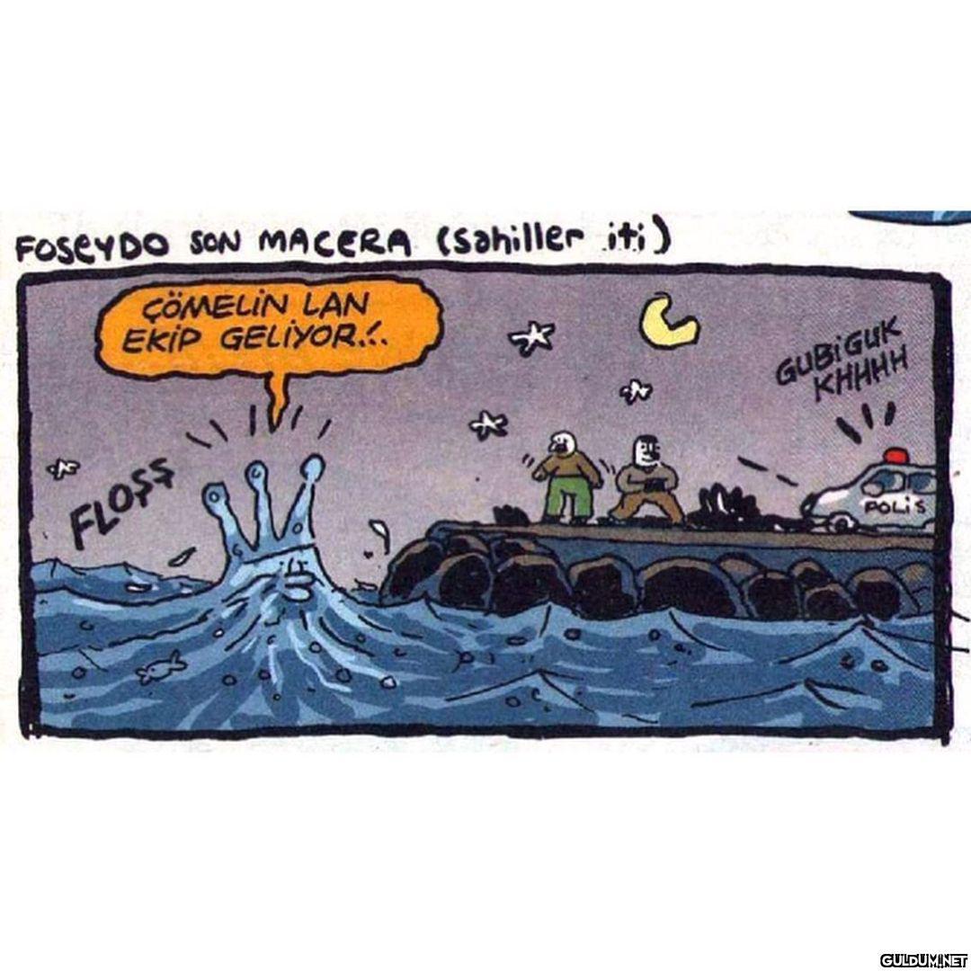 Datça'da denize giren bir...