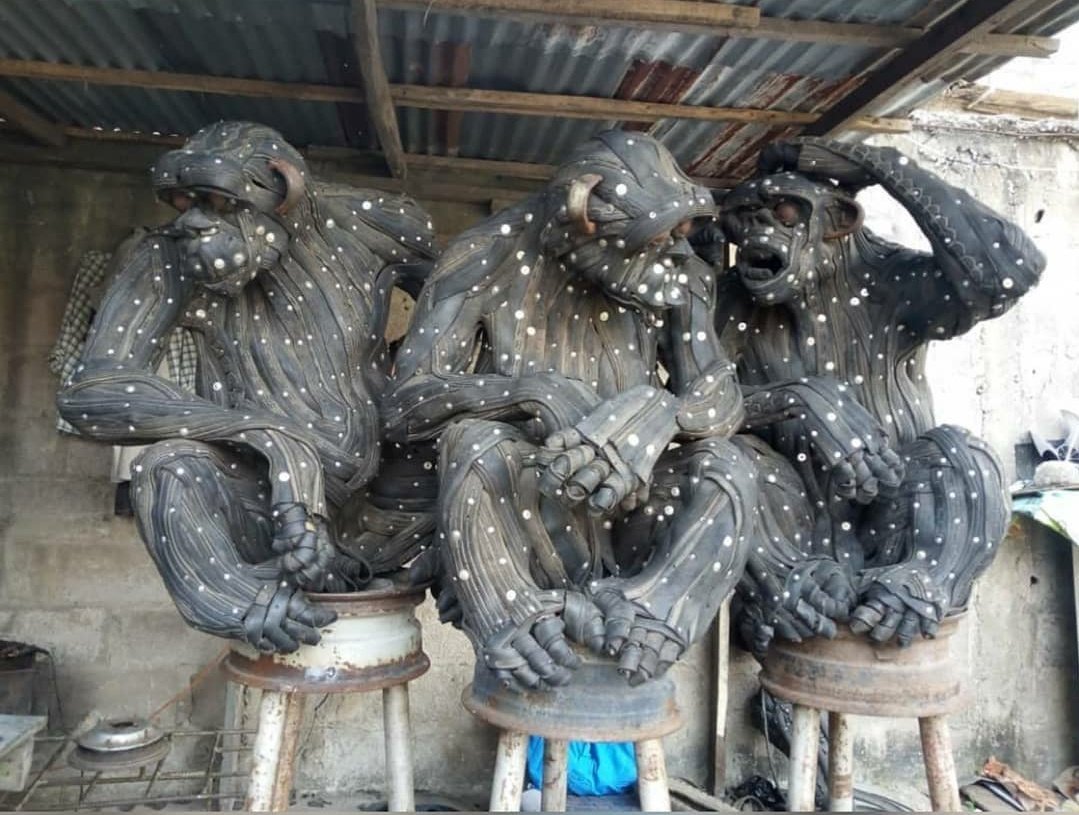 Nijeryalı sanatçının, eski...