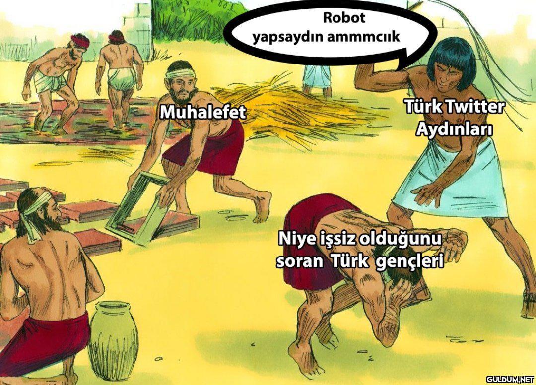 el Robot yapsaydın...