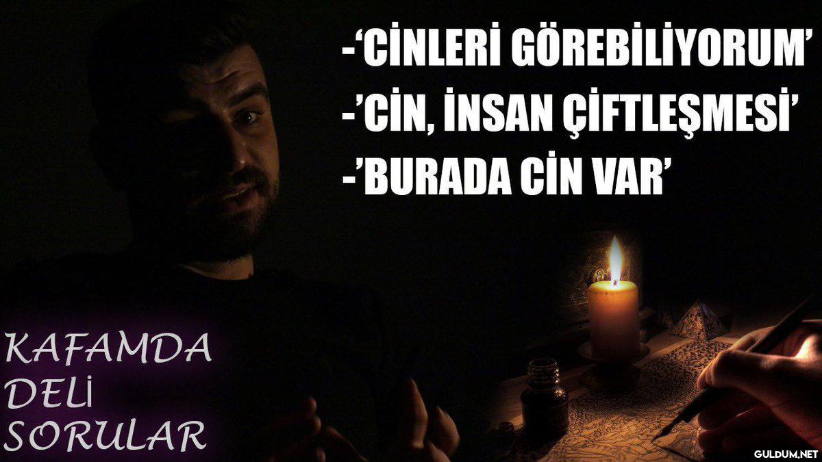 Cinci Hocaya sorduk, biz...