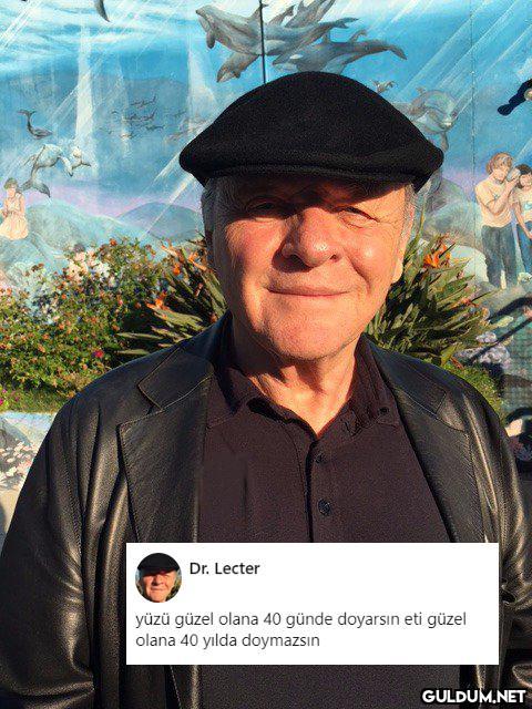 Dr. Lecter yüzü güzel...