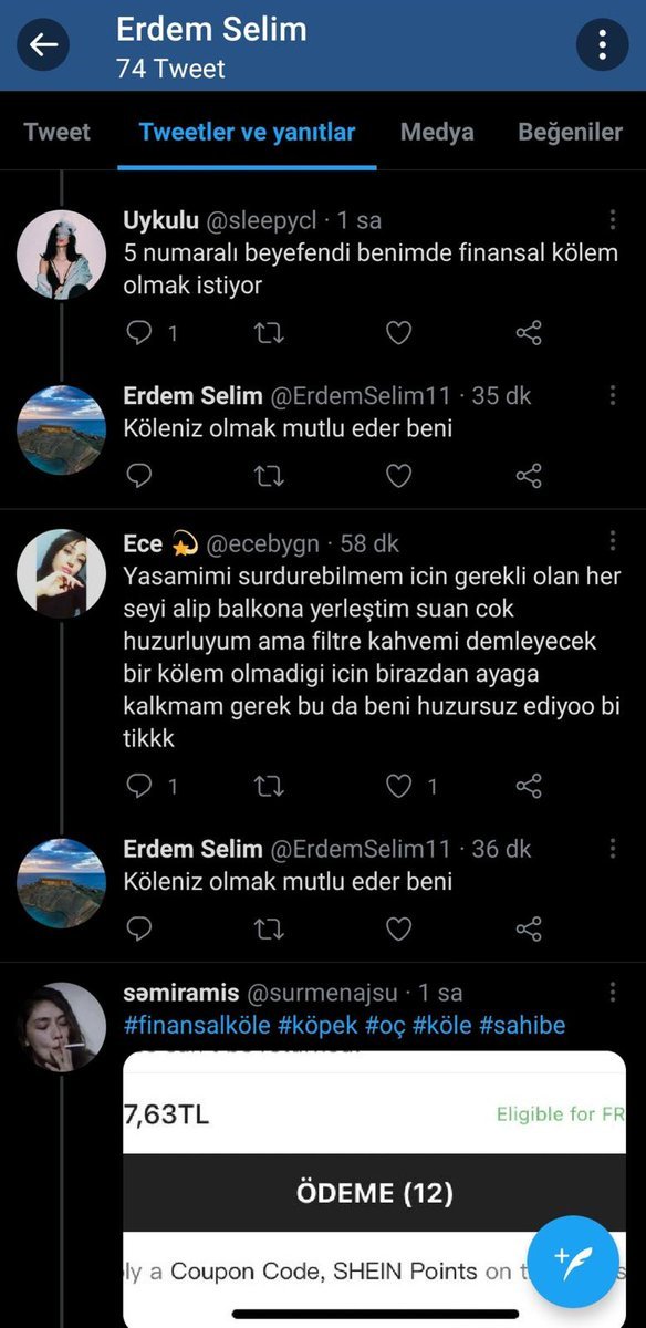 Adam köle olmak için...