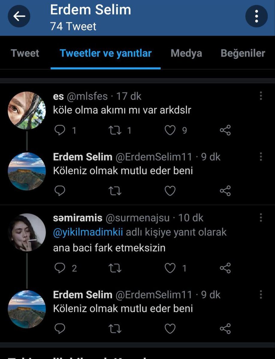 Adam köle olmak için...