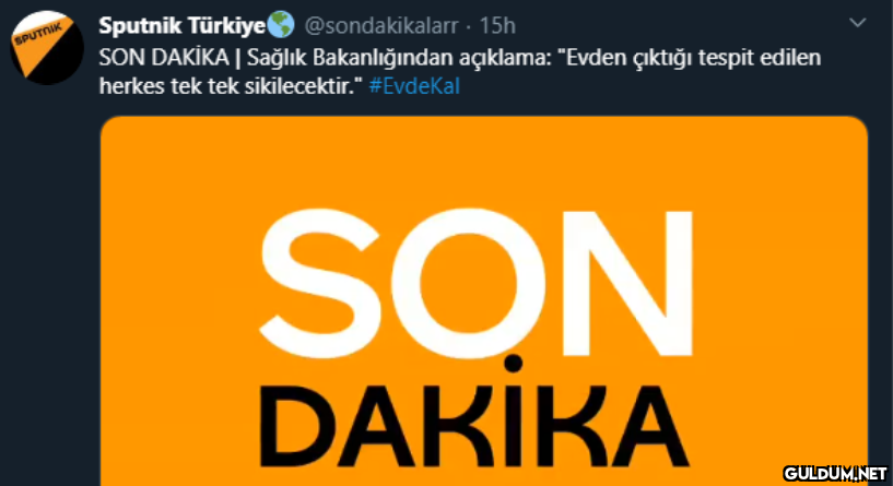 Sputnik Türkiye SON DAKİKA...