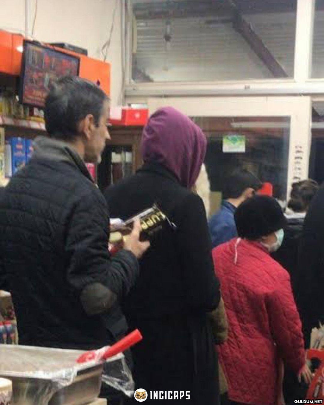 Market kısıtlaması...