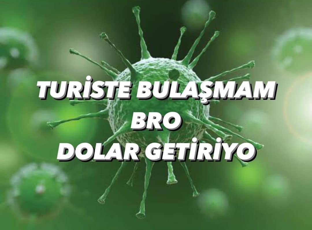 TURİSTE BULAŞMAM BRO DOLAR...