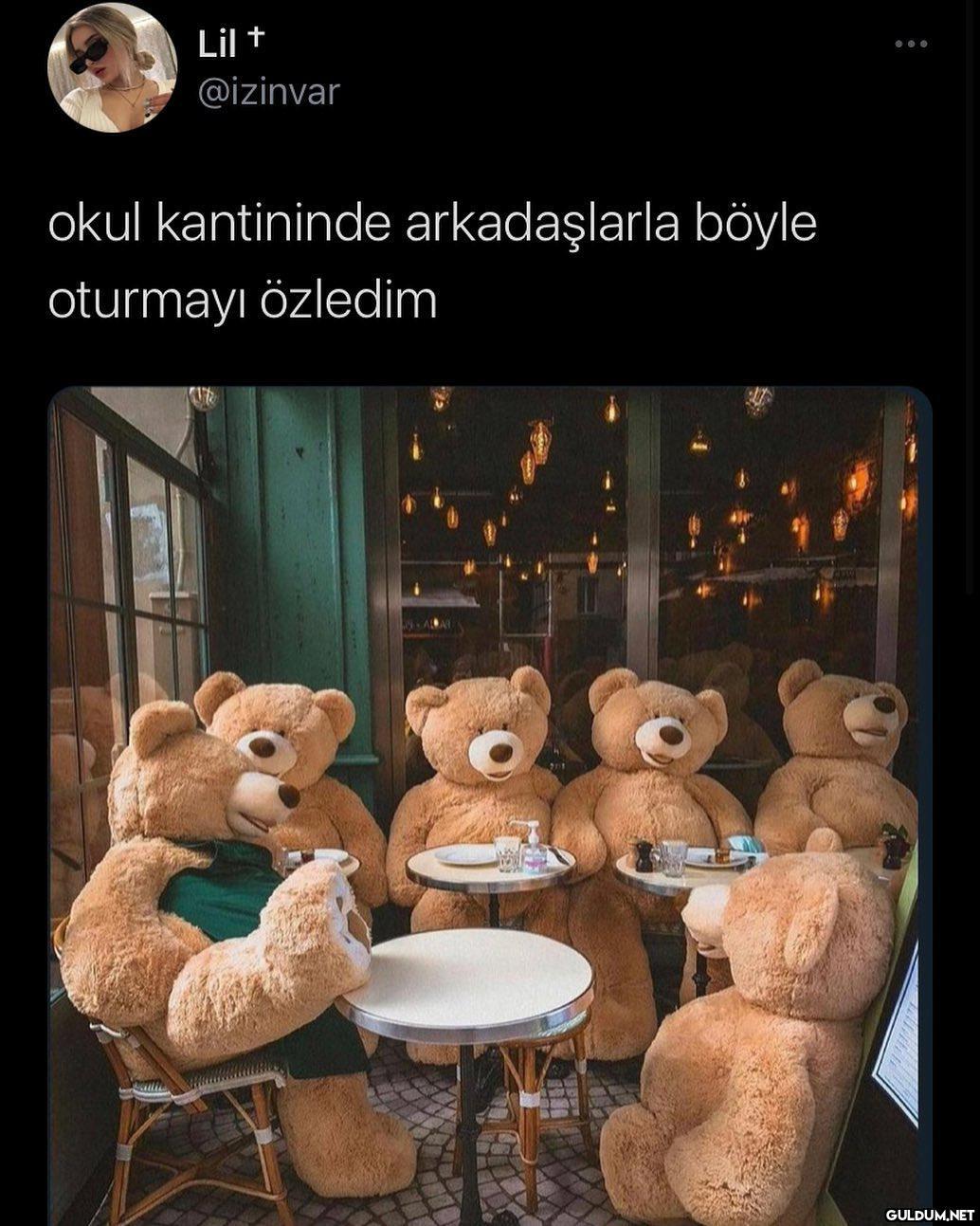 Lil + @izinvar okul...