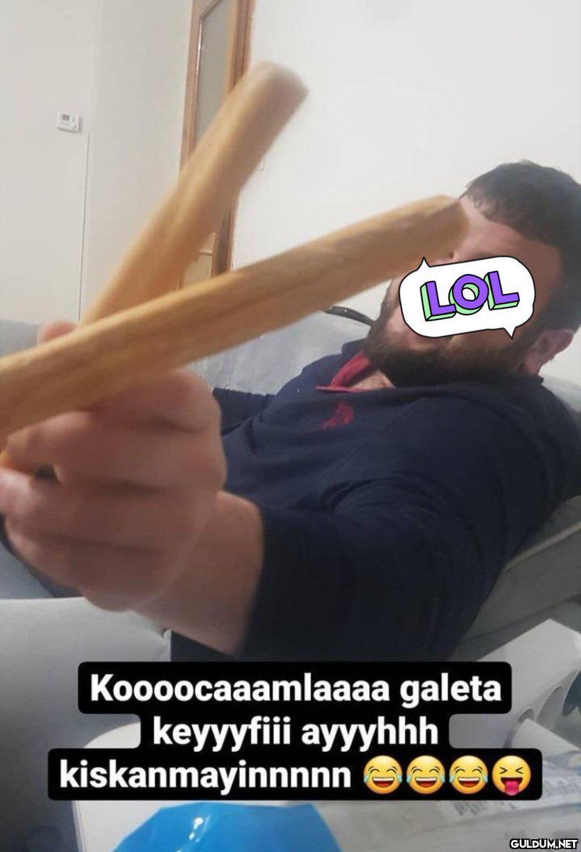 Ya ablacım kuru ekmek...