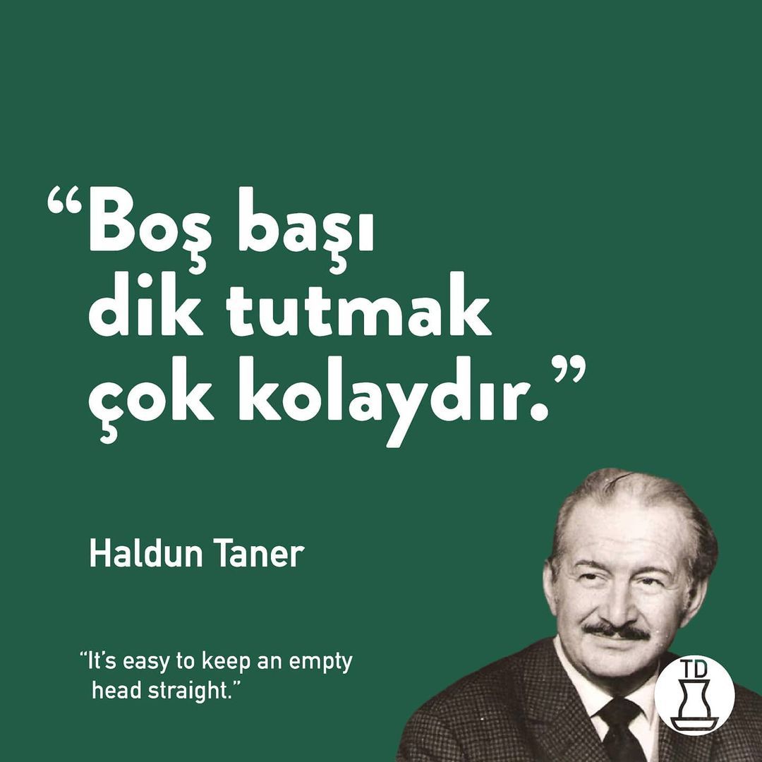 Haldun Taner left us on...