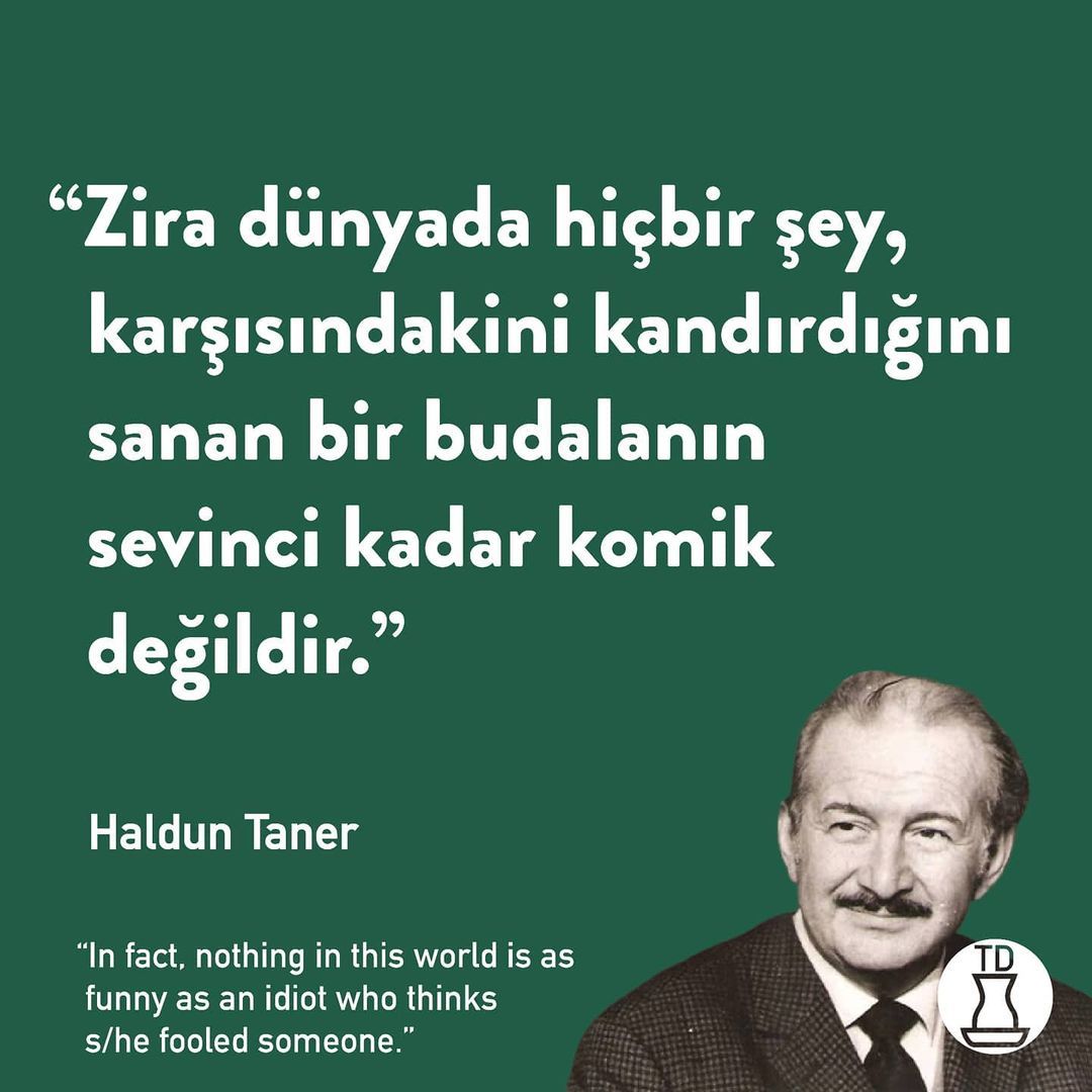 Haldun Taner left us on...