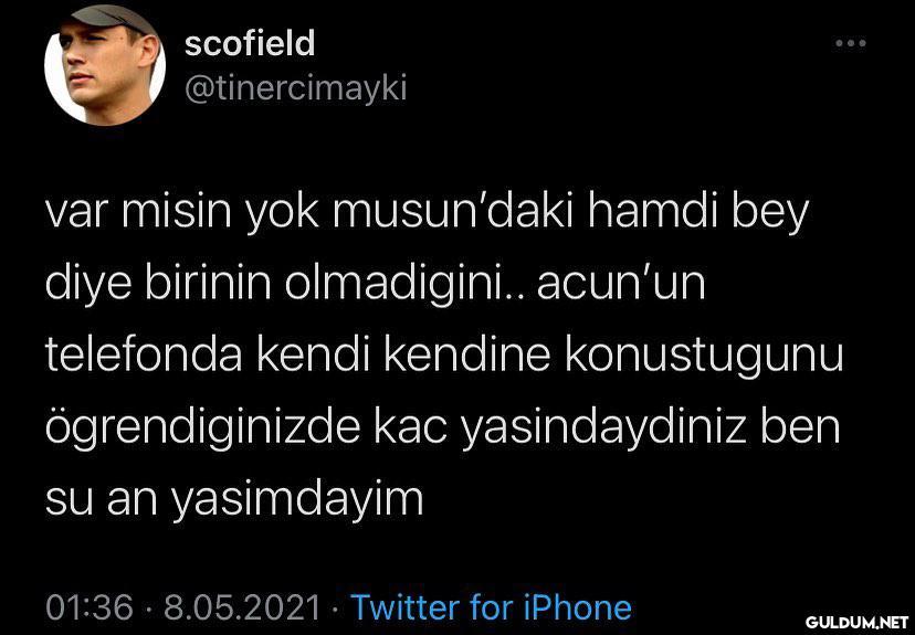 scofield ... @tinercimayki...
