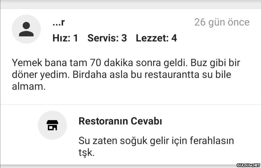 için ferahlasın tşk   ...