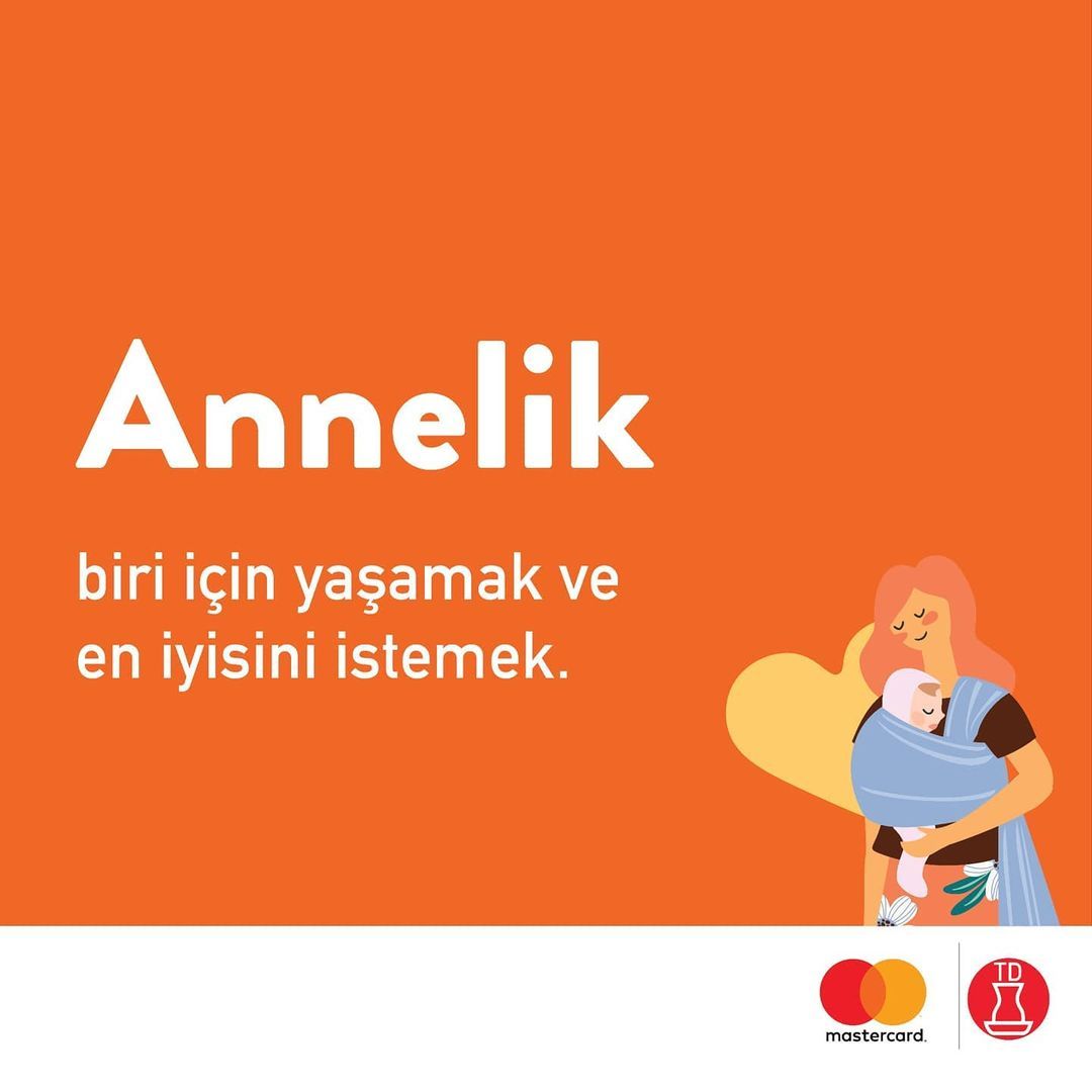 Bir kelime, 'annelik',...