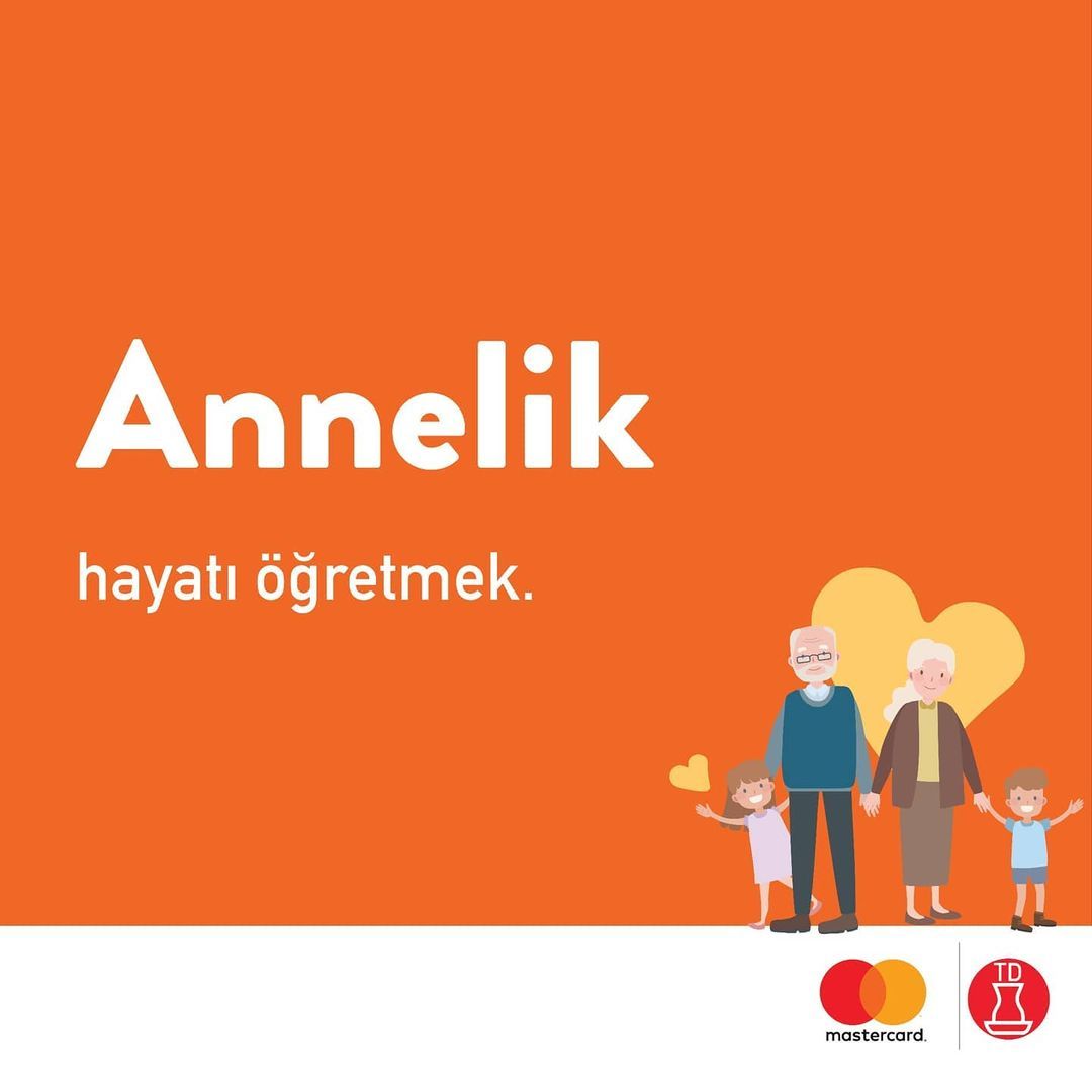 Bir kelime, 'annelik',...