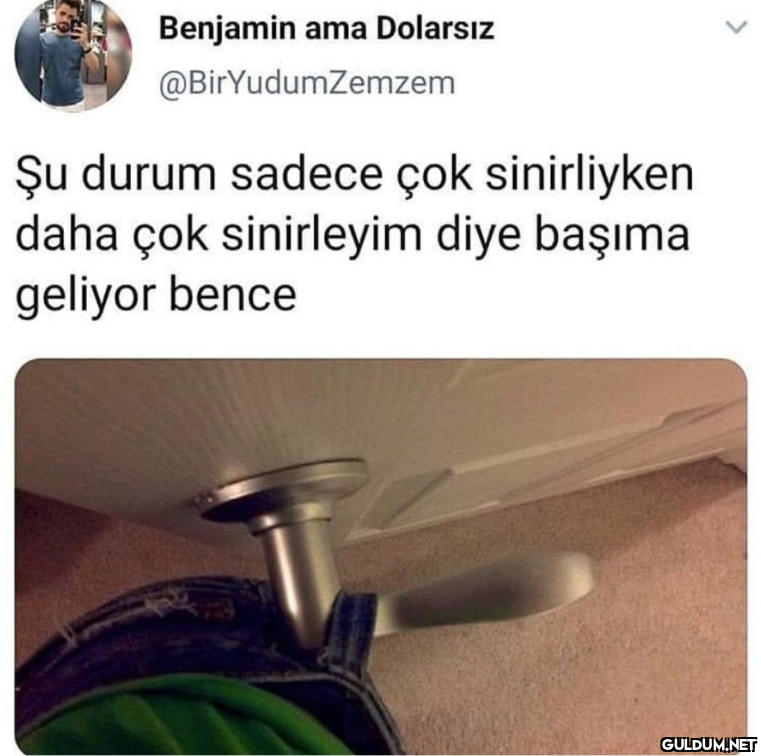 Benjamin ama Dolarsız...