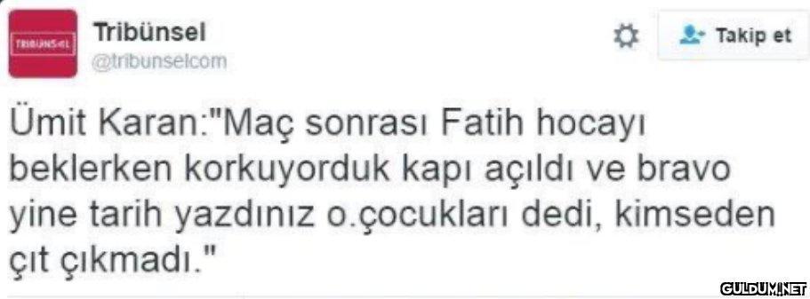 Tribünsel Takip et...