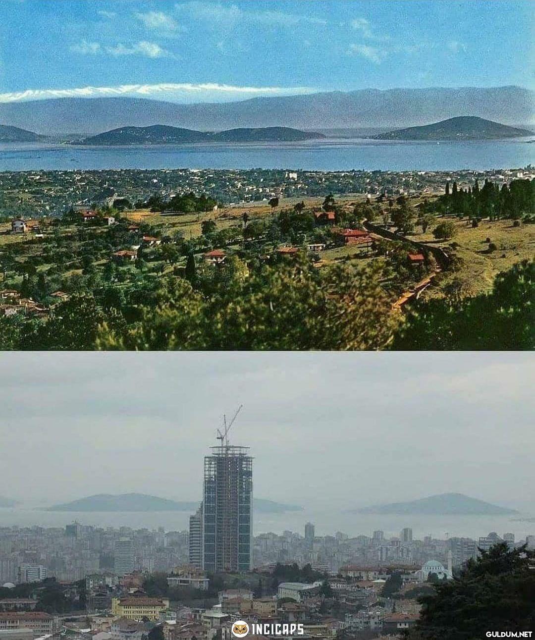 Aynı yerden çekilmiş...