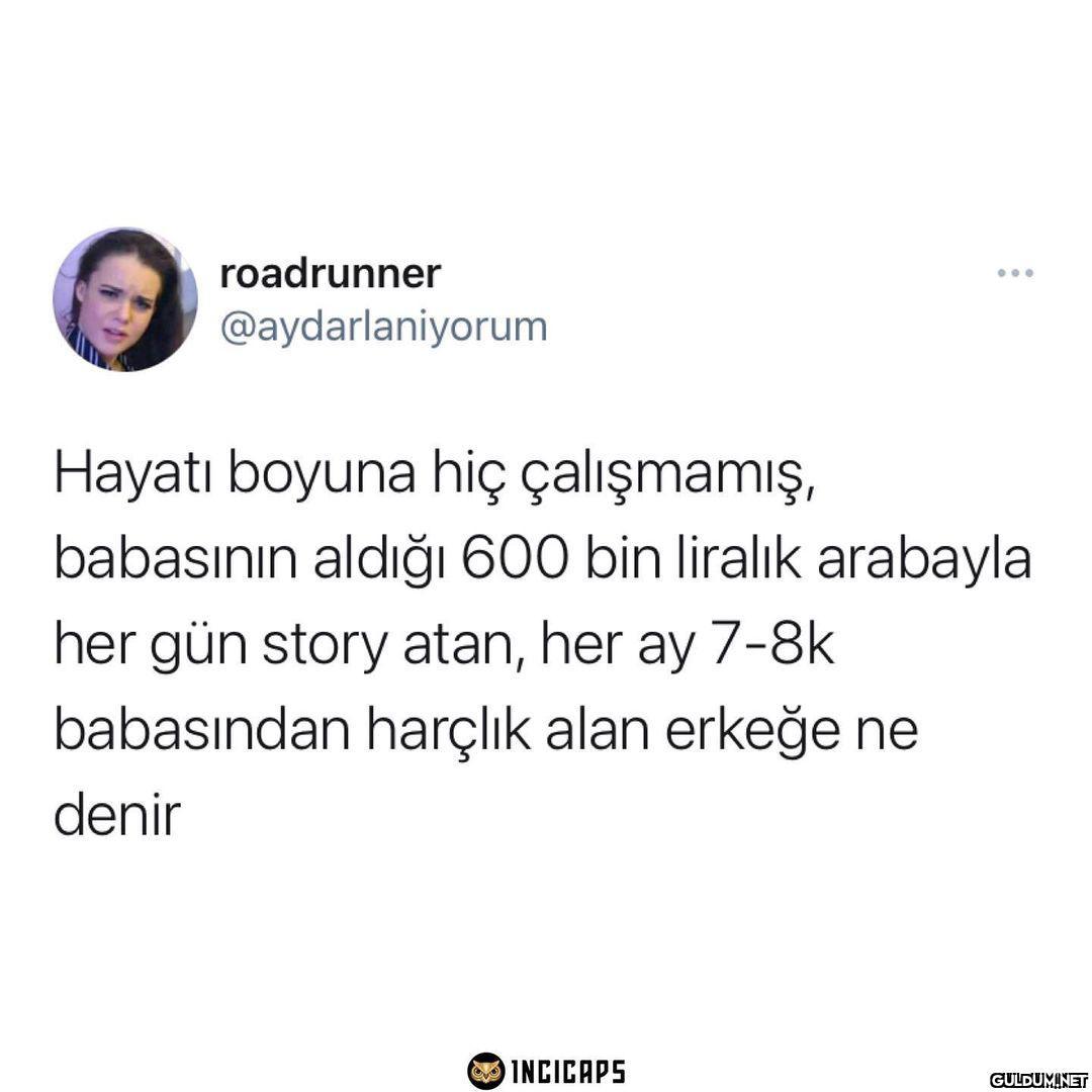 roadrunner @aydarlaniyorum...