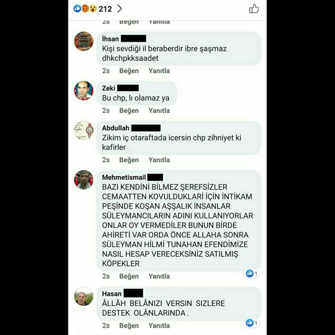 CHP Kadın Kolları Üyesi...