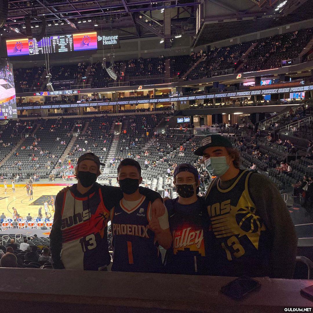 Phoenix Suns maçında denk...