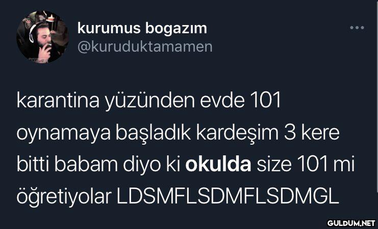 kurumus bogazım...