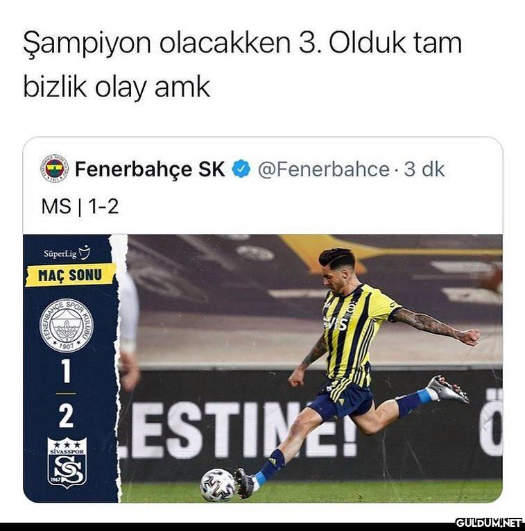 Fenerbahçe çok garip bir...