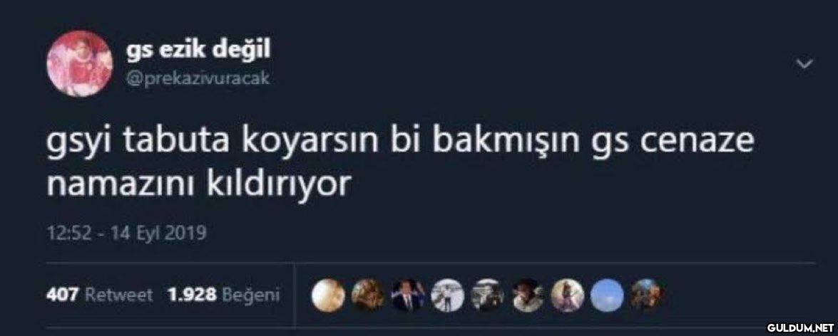 gs ezik değil...