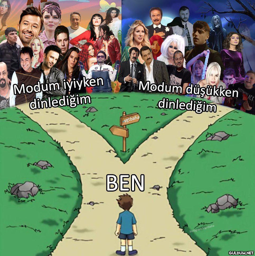 Modum iyiyken dinlediğim...