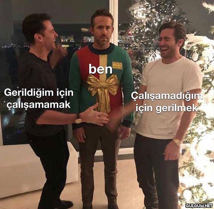 ben Gerildiğim için...
