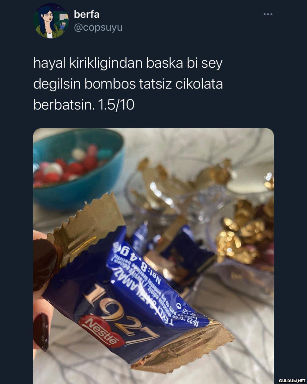 o tat çikolata türkiye...