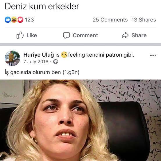 Huriye Uluğ i doğurmuş...