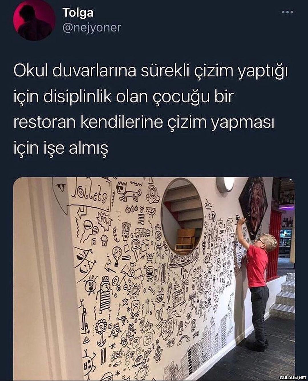 Tolga @nejyoner Okul...