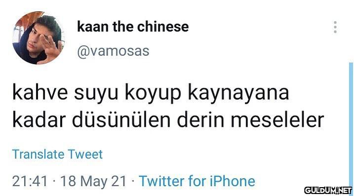 kaan the chinese @vamosas...