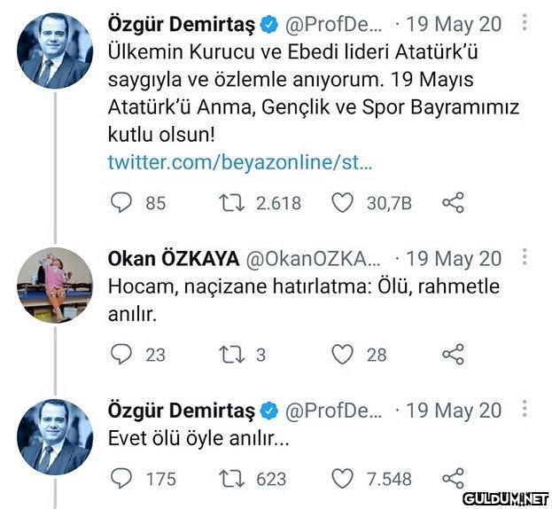 Özgür Demirtaş O @ProfDe....
