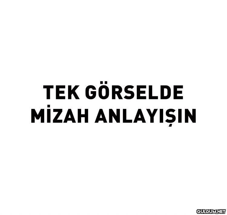 TEK GÖRSELDE MİZAH...