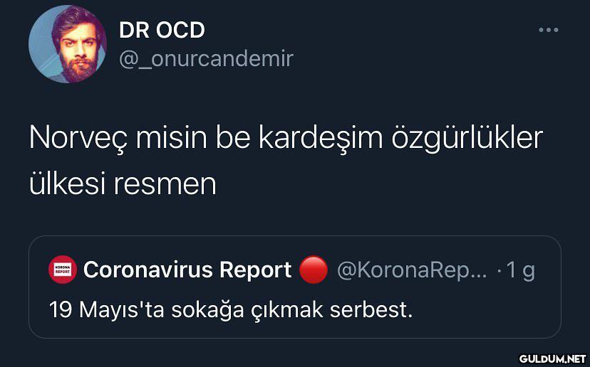 DR OCD @_onurcandemir...