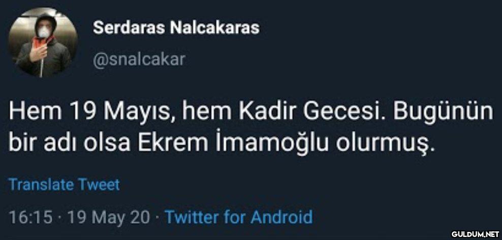 Serdaras Nalcakaras...