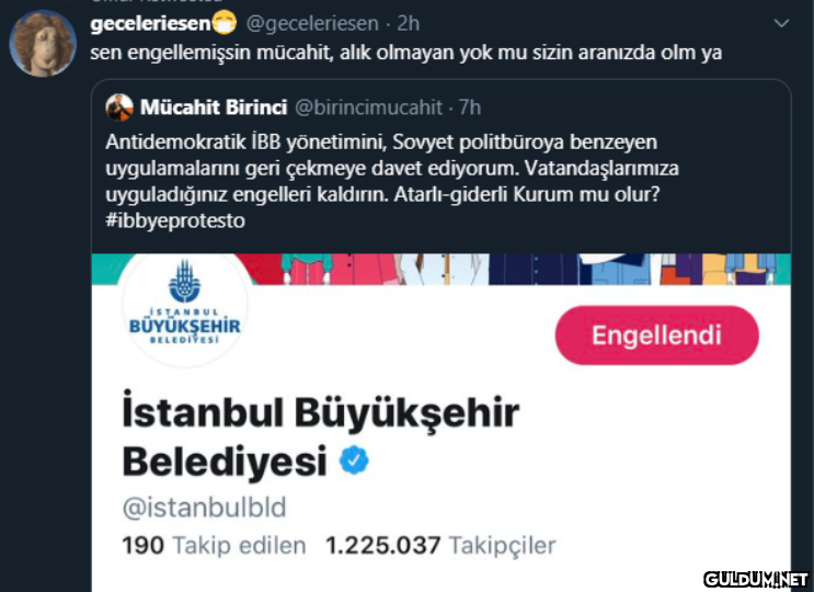 geceleriesene...