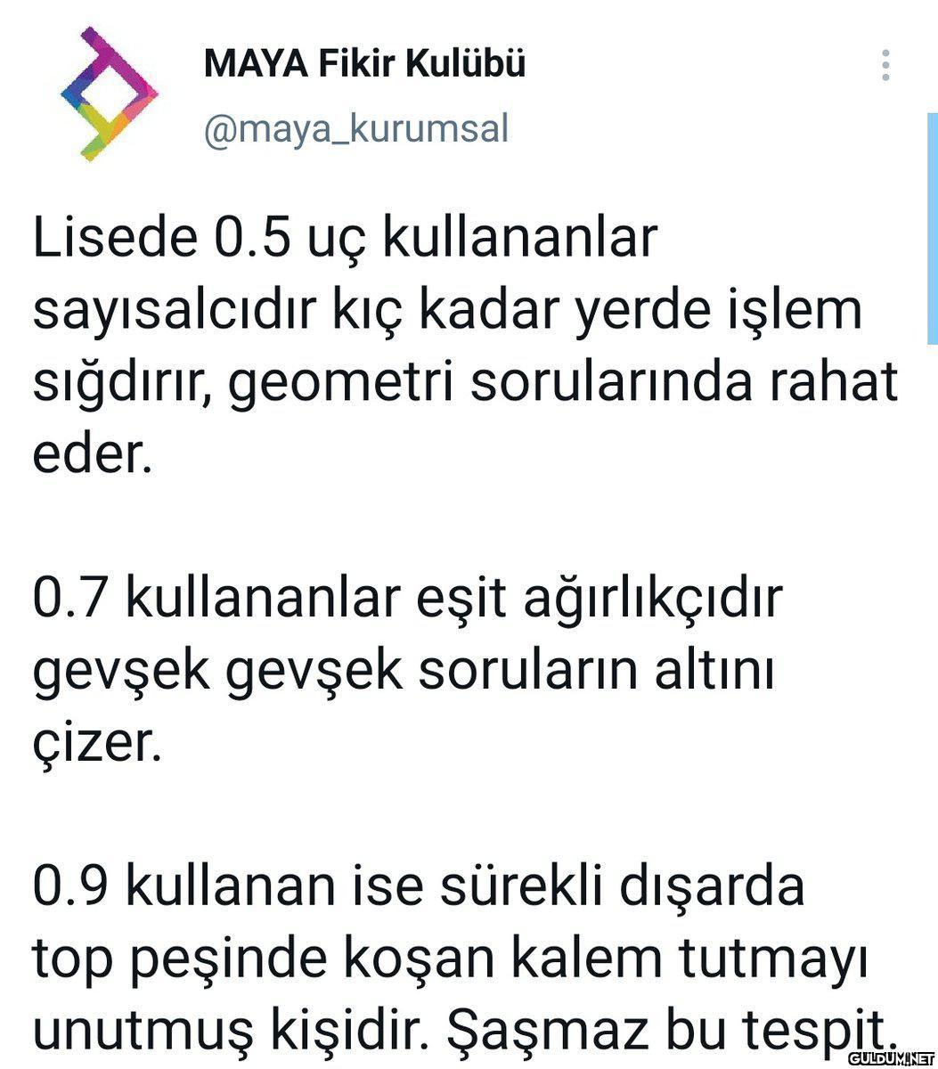 MAYA Fikir Kulübü...