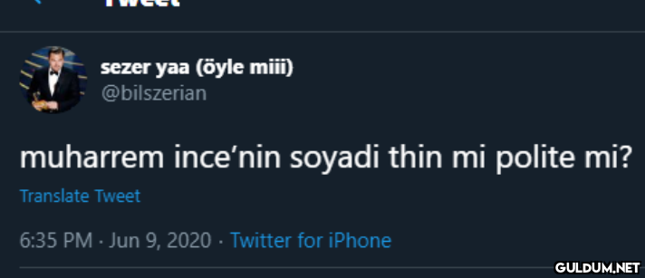 sezer yaa (öyle miii)...