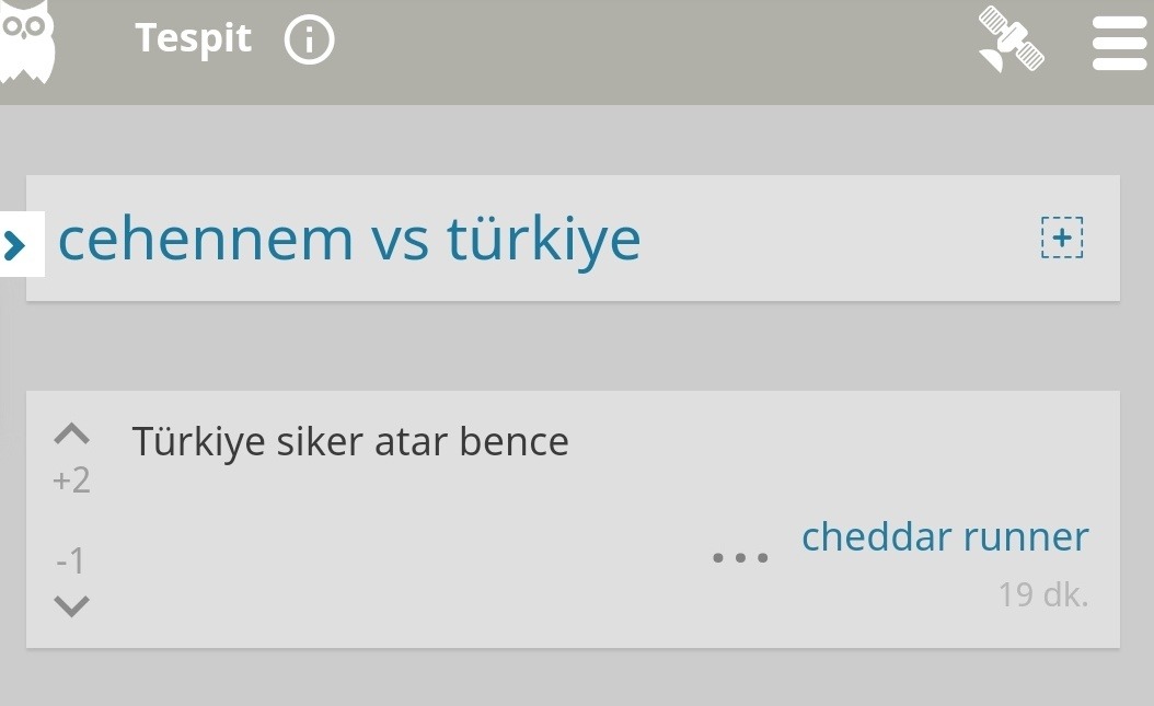 Tespit 6 > cehennem vs...